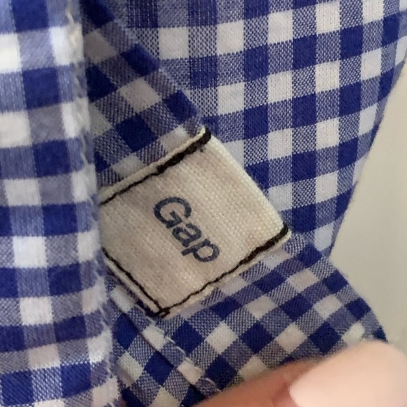 Gap Gingham Print Button Down - Picture 8 of 10